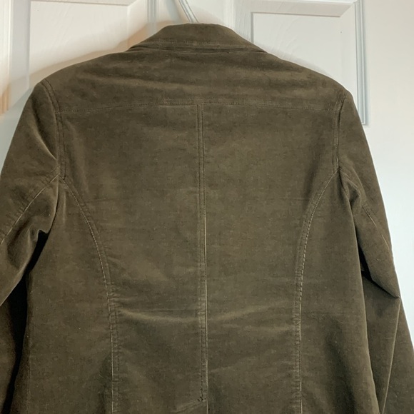 Vintage Lady Hathaway brown corduroy single breasted blazer women’s size medium - Picture 6 of 14